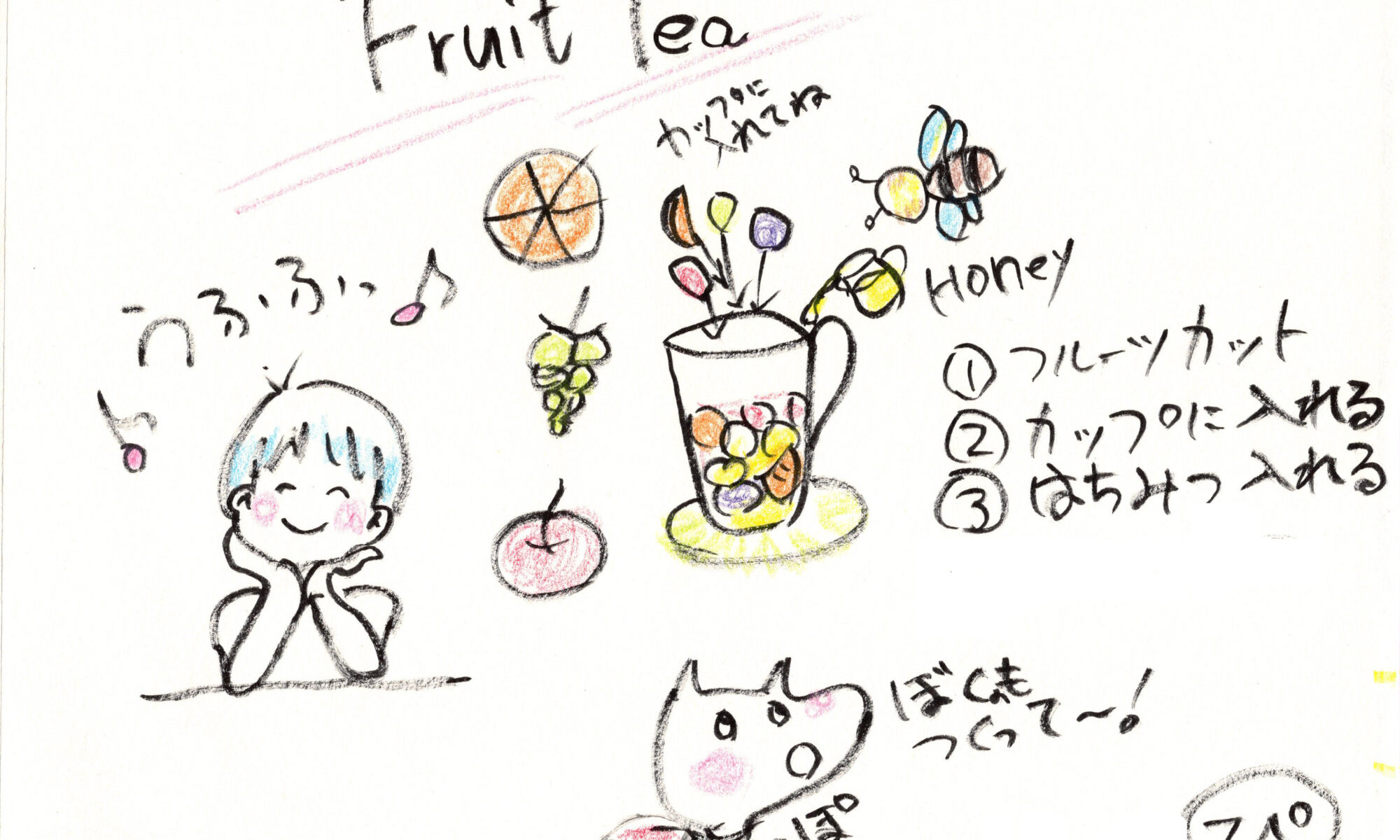 きのこフルーツティー